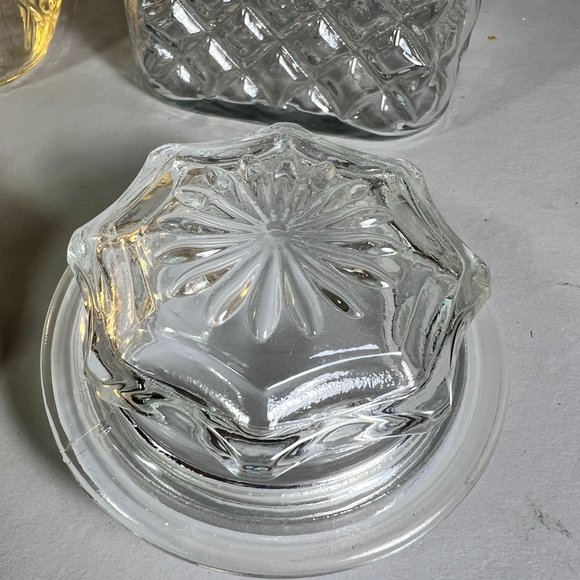 Vintage ANCHOR HOCKING Glass Canister Set - Picture 11 of 15